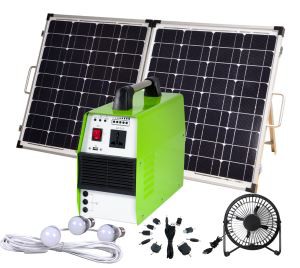 Taşınabilir güneş enerjisi sistemi